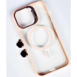 Чохол-накладка Infinity Stand Camera MagSafe для iPhone 14 Pink