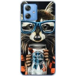 Чохол-накладка Boxface (50347-up1333) для Motorola G54 5G Єнот з банкою