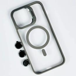 Чохол-накладка Infinity Stand Camera MagSafe для iPhone 14 Pro Max Gray