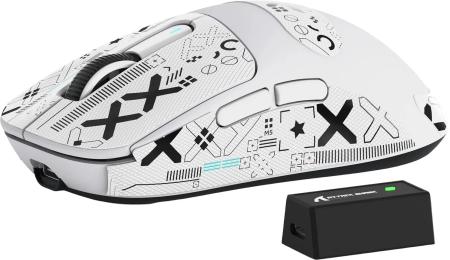 Мишка Attack Shark X3 Pro White (Tape) (X3PRO_WH(T)_SA)