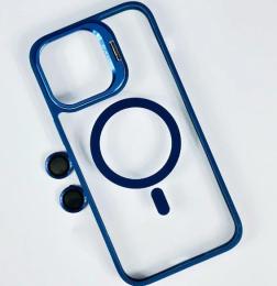 Чохол-накладка Infinity Stand Camera MagSafe для iPhone 16 Blue