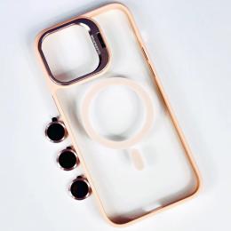 Чохол-накладка Infinity Stand Camera MagSafe для iPhone 16 Pro Pink