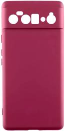 Чохол-накладка GETMAN TPU GETMAN Liquid Silk Full Camera для Google Pixel 10 Pro Marsala