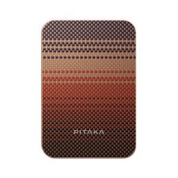 Зовнішній портативний акумулятор Pitaka Aramid Fiber Magnetic Power Bank Qi2 5000mAh Sunset