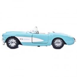 Машина Maisto Chevrolet Corvette +1957 блакитний (1:24) (31275 lt. Blue)
