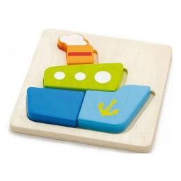 Пазл Viga Toys Пазл Кораблик 50171 вкладиш