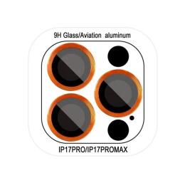 Захисне скло для камери EpiK Metal Classic для Apple iPhone 17 Pro/17 Pro Max Orange