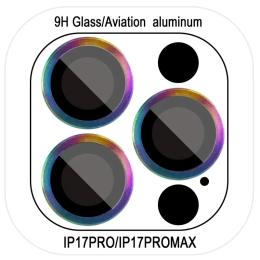 Захисне скло для камери EpiK Metal Classic для Apple iPhone 17 Pro/17 Pro Max Rainbow