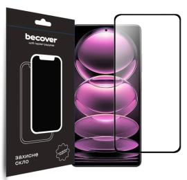 Захисне скло BeCover Glass для Poco X5 Pro 5G Black (708820)