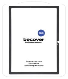 Захисне скло для планшетів BeCover 10D для Samsung Tab S10 Lite SM-X400/406 10.9/S10 FE/S9 FE/S9 Black (713817)