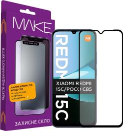 Захисне скло Make MGF-XR15C для Xiaomi Redmi 15C/Poco C85