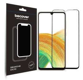 Захисне скло BeCover Glass для Samsung Galaxy A34 5G SM-A346 Black (708840)
