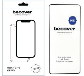 Захисне скло BeCover 10D для Xiaomi Redmi Note 14S Black (713421)