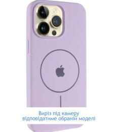 Чохол-накладка EpiK Silicone Case Full Protective (AA) V2 with MagSafe для Apple iPhone 16 Pro (6.3) Lilac