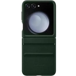 Чохол-накладка EpiK Leather Case (AAA) для Samsung Galaxy Z Flip5 Green
