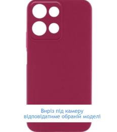 Чохол-накладка Lakshmi Silicone Cover Full Camera (AA) для Motorola Edge 60/60 Fusion Marsala