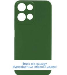 Чохол-накладка Lakshmi Silicone Cover Full Camera (AA) для Motorola Edge 60/60 Fusion Dark Green