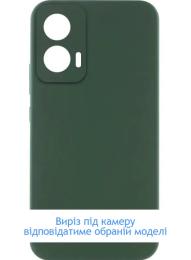 Чохол-накладка Lakshmi Silicone Cover Full Camera (AAA) для Motorola Edge 60/Edge 60 Fusion Cypress Green