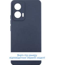 Чохол-накладка Lakshmi Silicone Cover Full Camera (AAA) для Motorola Moto G15 4G Midnight Blue