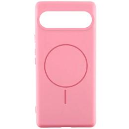 Чохол-накладка Lakshmi Silicone Cover (AA) with MagFit для Google Pixel 9/9 Pro Light Pink