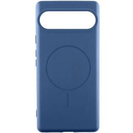 Чохол-накладка Lakshmi Silicone Cover (AA) with MagFit для Google Pixel 9/9 Pro Navy Blue