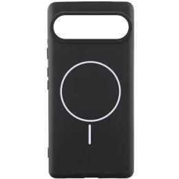 Чохол-накладка Lakshmi Silicone Cover (AA) with MagFit для Google Pixel 9/9 Pro Black