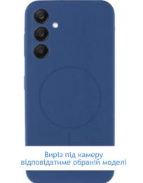 Чохол-накладка Lakshmi Silicone Cover Full Camera (AA) with MagFit для Samsung Galaxy S25 Edge Navy Blue