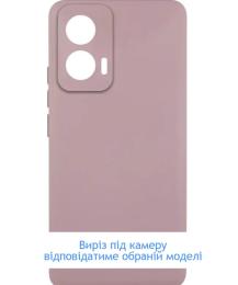 Чохол-накладка Lakshmi Silicone Cover Full Camera (AAA) для Motorola Moto G35 Pink Sand