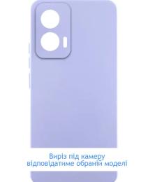 Чохол-накладка Lakshmi Silicone Cover Full Camera (AAA) для Motorola Moto G55 5G Dasheen
