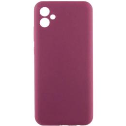 Чохол-накладка Lakshmi Silicone Cover Full Camera (AAA) для Samsung Galaxy A07 Plum