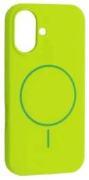 Чохол-накладка Infinity Silicone Case with MagSafe for iPhone 17 Emerald Green
