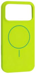 Чохол-накладка Infinity Silicone Case with MagSafe for iPhone 17 Pro Emerald Green