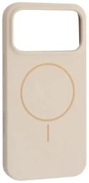 Чохол-накладка Infinity Silicone Case with MagSafe for iPhone 17 Pro Max Antique White