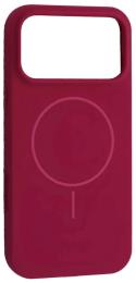 Чохол-накладка Infinity Silicone Case with MagSafe for iPhone 17 Pro Max Manyue Red