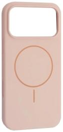 Чохол-накладка Infinity Silicone Case with MagSafe for iPhone 17 Pro Pink