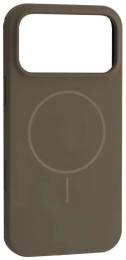 Чохол-накладка Infinity Silicone Case with MagSafe for iPhone 17 Pro Titanium Gray