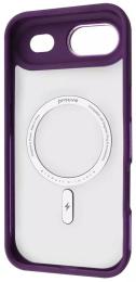 Чохол-накладка Proove Clear Essence Case with Magnetic Ring iPhone 17 Air Deep Purple