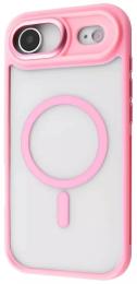 Чохол-накладка Proove Clear Essence Case with Magnetic Ring iPhone 17 Air Pink Sand