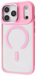 Чохол-накладка Proove Clear Essence Case with Magnetic Ring iPhone 17 Pro Pink Sand