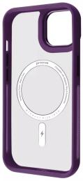 Чохол-накладка Proove Clear Essence Case with Magnetic Ring iPhone 17 Deep Purple
