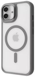 Чохол-накладка Proove Clear Essence Case with Magnetic Ring iPhone 17 Gray