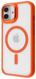 Чохол-накладка Proove Clear Essence Case with Magnetic Ring iPhone 17 Orange