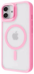 Чохол-накладка Proove Clear Essence Case with Magnetic Ring iPhone 17 Pink Sand