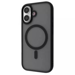 Чохол-накладка WAVE Matte Insane Case with Magnetic Ring iPhone 17 Black
