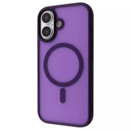 Чохол-накладка WAVE Matte Insane Case with Magnetic Ring iPhone 17 Deep Purple