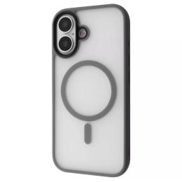 Чохол-накладка WAVE Matte Insane Case with Magnetic Ring iPhone 17 Gray