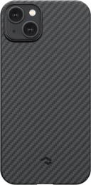 Чохол-накладка Pitaka MagEZ Case 4 Twill 1500D для iPhone 15 Plus Black Gray (KI1501M)
