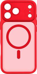 Чохол-накладка ArmorStandart Lush MagCase для Apple iPhone 17 Pro Max Red (ARM87504)
