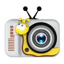 Дитячий фотоапарат Infinity Snail Children fun Camera 6 + Gray