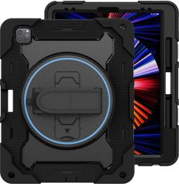 Накладка для планшета BeCover Protected Handle Cover для Apple iPad Pro 12.9 2020/2021/2022 Black (712910)